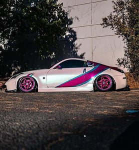 Bas de caisse latéraux pour Nissan 350Z 2003 - 2008 Style JDM polyuréthane - KDMPARTS EUROPE TUNING STORE