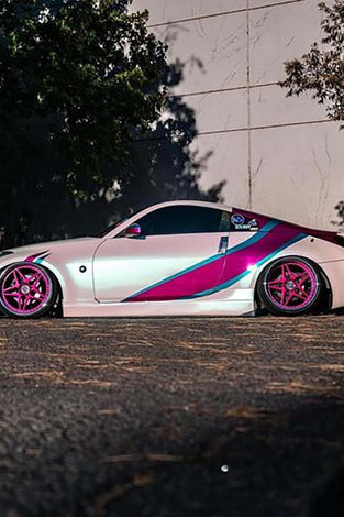 Bas de caisse latéraux pour Nissan 350Z 2003 - 2008 Style JDM polyuréthane - KDMPARTS EUROPE TUNING STORE