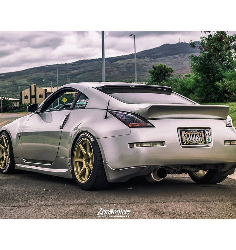 Bas de caisse latéraux pour Nissan 350Z 2003 - 2008 Style Nismo V3 polyuréthane - KDMPARTS EUROPE TUNING STORE