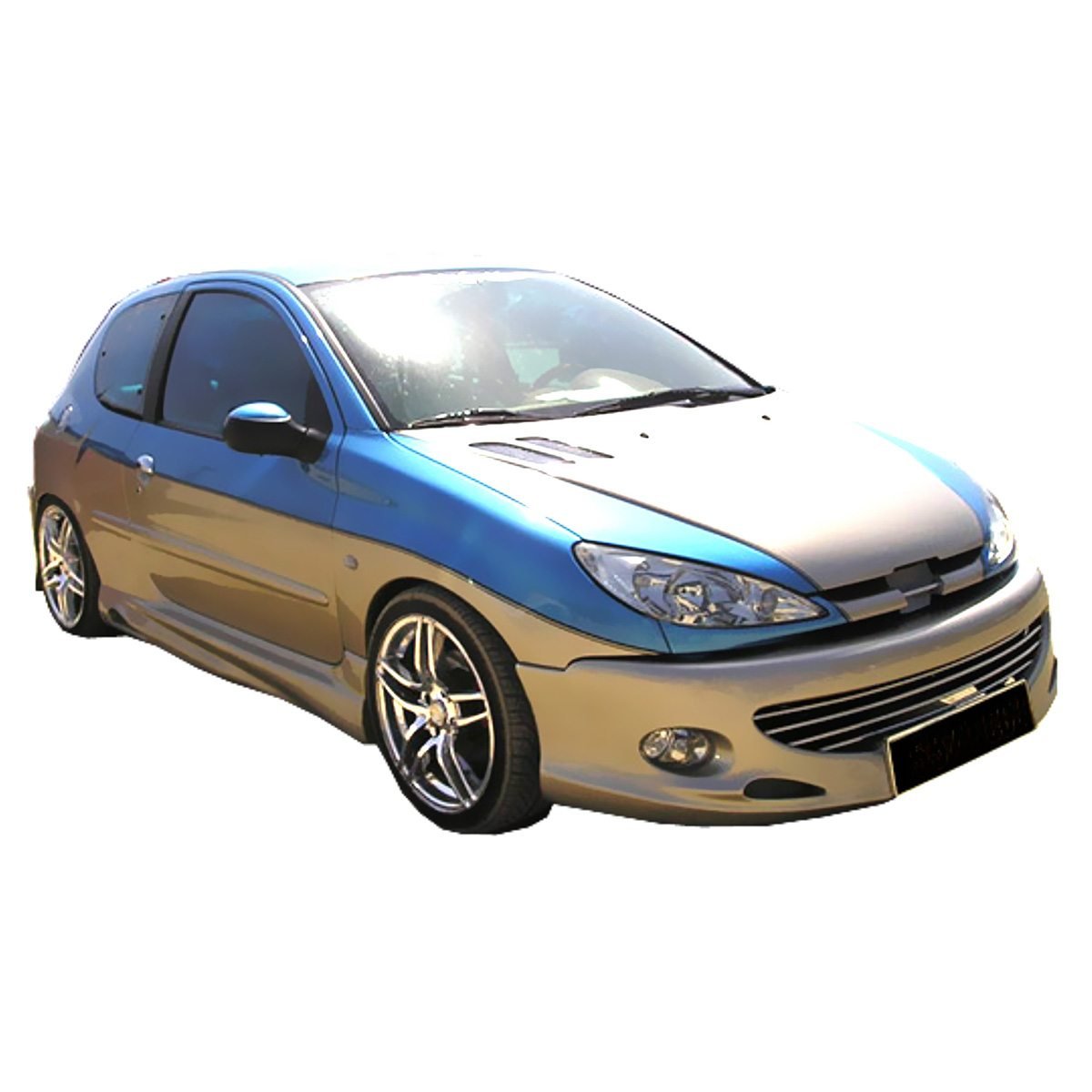 Bas de caisse latéraux pour Peugeot 206 (98 - 08) – Look GT - KDMPARTS EUROPE TUNING STORE