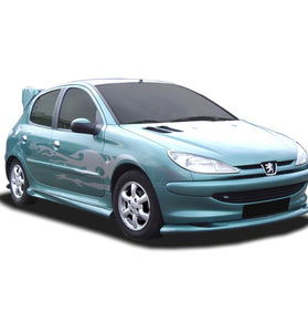 Bas de caisse latéraux pour Peugeot 206 (98 - 08) – Look sport - KDMPARTS EUROPE TUNING STORE