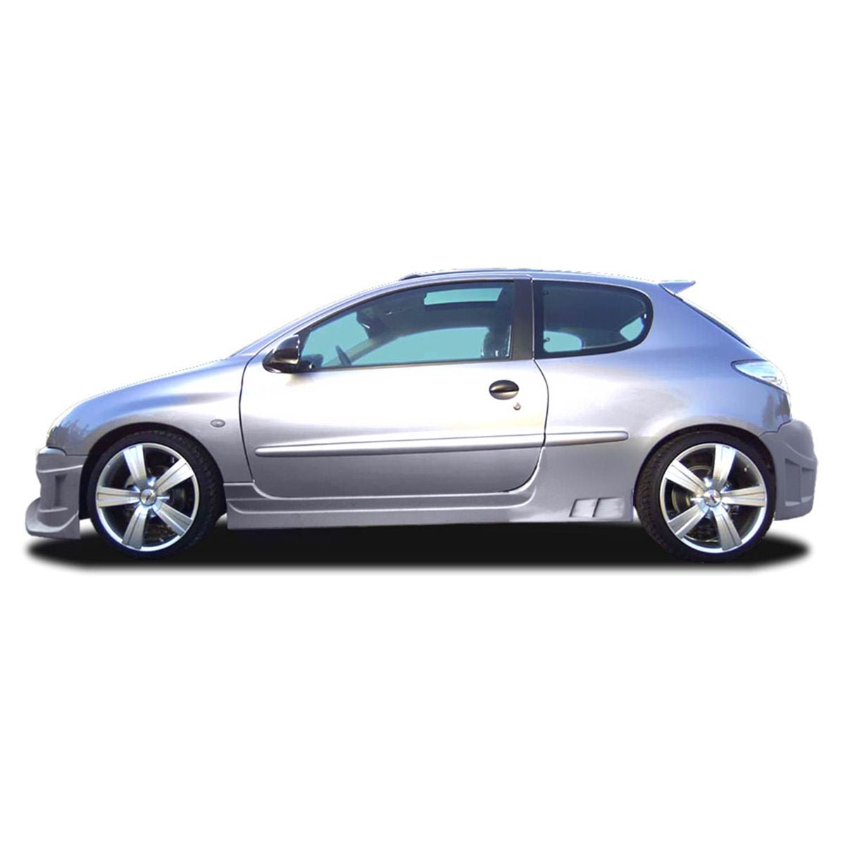 Bas de caisse latéraux pour Peugeot 206 (98 - 08) – Look Wild 2 - KDMPARTS EUROPE TUNING STORE