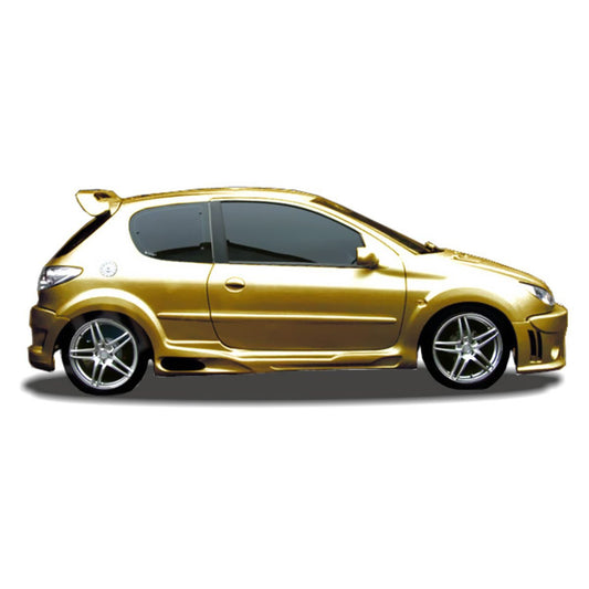 Bas de caisse latéraux pour Peugeot 206 (98 - 08) – Look Wolverine - KDMPARTS EUROPE TUNING STORE