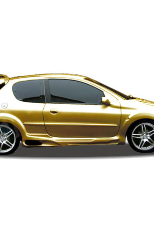 Bas de caisse latéraux pour Peugeot 206 (98 - 08) – Look Wolverine - KDMPARTS EUROPE TUNING STORE