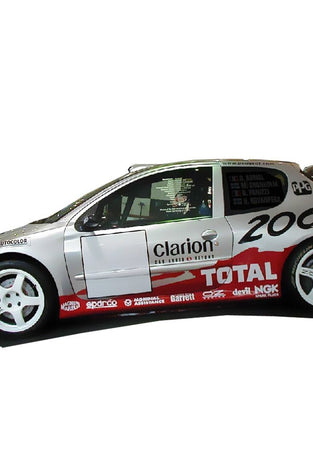 Bas de caisse latéraux pour Peugeot 206 (98 - 08) – Look WRC - KDMPARTS EUROPE TUNING STORE