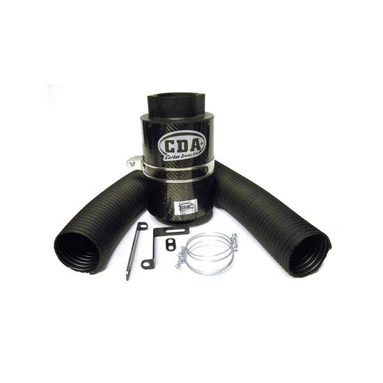 Boite à air carbone CDA BMC - 100 mm diamètre intérieur du col avec élément filtrant coton pour moteur V6 Cyl. & V8 - KDMPARTS EUROPE TUNING STORE