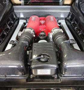 Boîtiers d'admission d'air de remplacement pour Ferrari F430 Scuderia Coupé Scuderia Spider 16M 2005 - 2009 en fibre de Carbone haute brillance - KDMPARTS EUROPE TUNING STORE