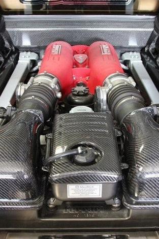 Boîtiers d'admission d'air de remplacement pour Ferrari F430 Scuderia Coupé Scuderia Spider 16M 2005 - 2009 en fibre de Carbone haute brillance - KDMPARTS EUROPE TUNING STORE