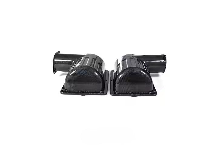 Boîtiers d'admission d'air de remplacement pour Ferrari F430 Scuderia Coupé Scuderia Spider 2005 - 2009 en fibre de Carbone haute brillance - KDMPARTS EUROPE TUNING STORE