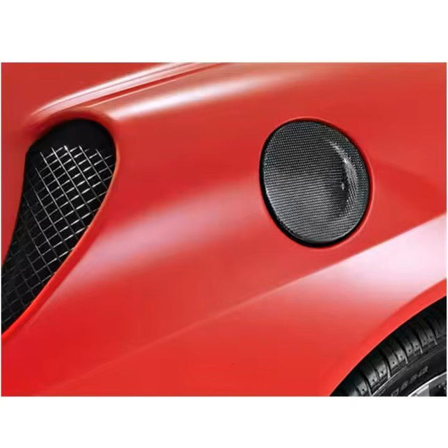 Bouchon de réservoir de carburant pour Ferrari F430 Coupe / Scuderia 2004 - 2009 en fibre de Carbone haute brillance - KDMPARTS EUROPE TUNING STORE