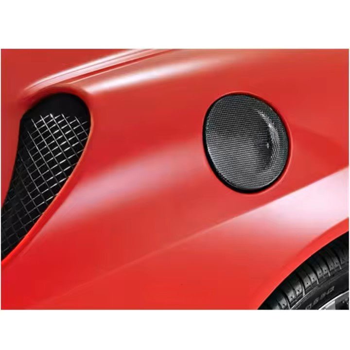 Bouchon de réservoir de carburant pour Ferrari F430 Coupe / Scuderia 2004 - 2009 en fibre de Carbone haute brillance - KDMPARTS EUROPE TUNING STORE