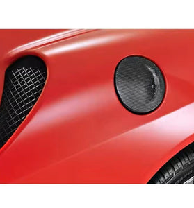 Bouchon de réservoir de carburant pour Ferrari F430 Coupe / Scuderia 2004 - 2009 en fibre de Carbone haute brillance - KDMPARTS EUROPE TUNING STORE