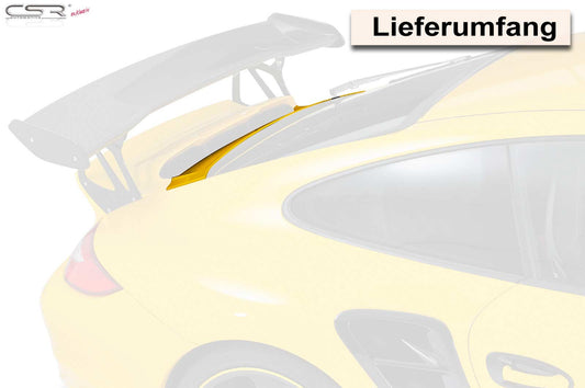 Cache entre le becquet et la lunette arrière pour Porsche 911 / 997 - KDMPARTS EUROPE TUNING STORE
