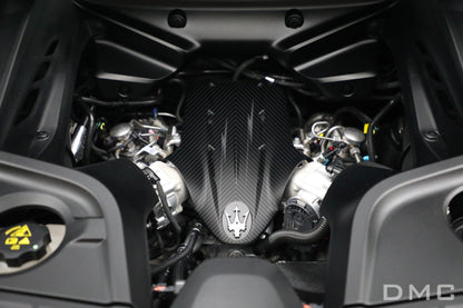 Caches de compartiment moteur en fibre de carbone de DMC pour Maserati MC20 Coupé et Spider Cielo - KDMPARTS EUROPE TUNING STORE