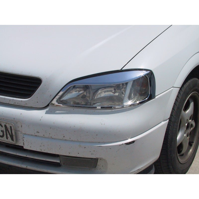 Caches de phares avant chromés pour Opel Astra G - KDMPARTS EUROPE TUNING STORE