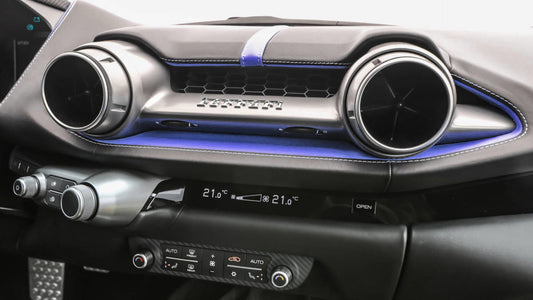 Cadre de climatisation en fibre de carbone de DMC pour Ferrari 812 SuperFast SF & GTS - KDMPARTS EUROPE TUNING STORE