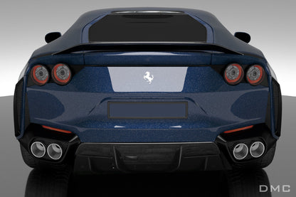 Cadres de feux antibrouillard arrière en fibre de carbone de DMC pour Ferrari 812 Superfast SF et GTS - KDMPARTS EUROPE TUNING STORE