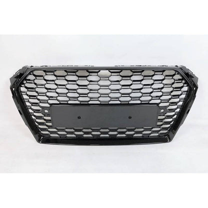 Calandre avant pour Audi A4 Look RS4 B9 2016 Noire - MS accessoires Auto