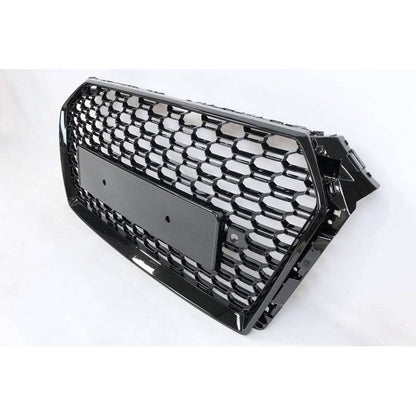 Calandre avant pour Audi A4 Look RS4 B9 2016 Noire - MS accessoires Auto