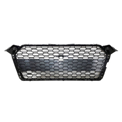 Calandre Avant pour Audi A5 18-20 Look RS5 Noire brillante Caméra - MS accessoires Auto