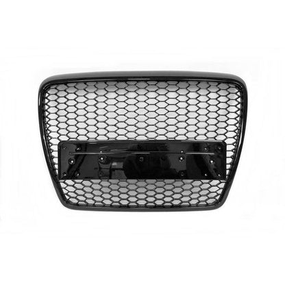 Grille de calandre avant en noir pour Audi A6 '04-08 C6 - MS accessoires Auto
