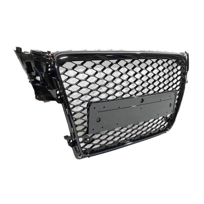 Grille de calandre en noire pour Audi A4 Look RS4 B8 2009-2012 - MS accessoires Auto