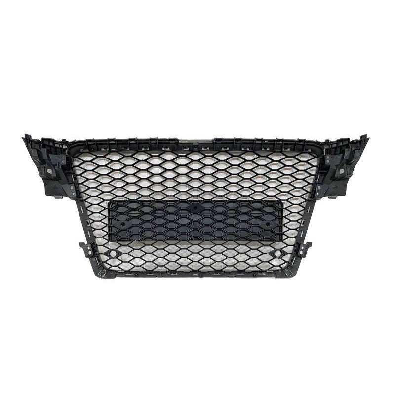 Grille de calandre en noire pour Audi A4 Look RS4 B8 2009-2012 - MS accessoires Auto