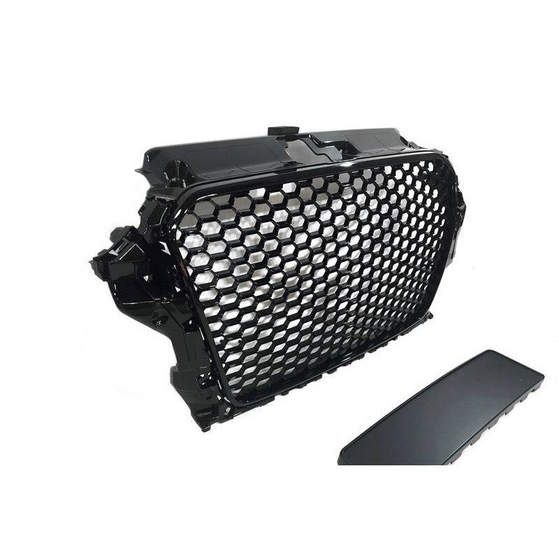 Grille de calandre Avant pour Audi A3 V8 look RS3 2013-2015 - MS accessoires Auto