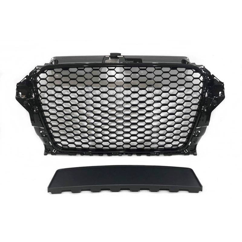 Grille de calandre Avant pour Audi A3 V8 look RS3 2013-2015 - MS accessoires Auto