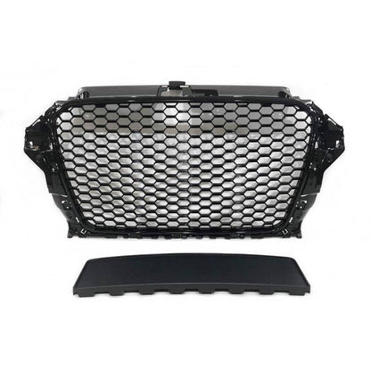Grille de calandre Avant pour Audi A3 V8 look RS3 2013-2015 - MS accessoires Auto