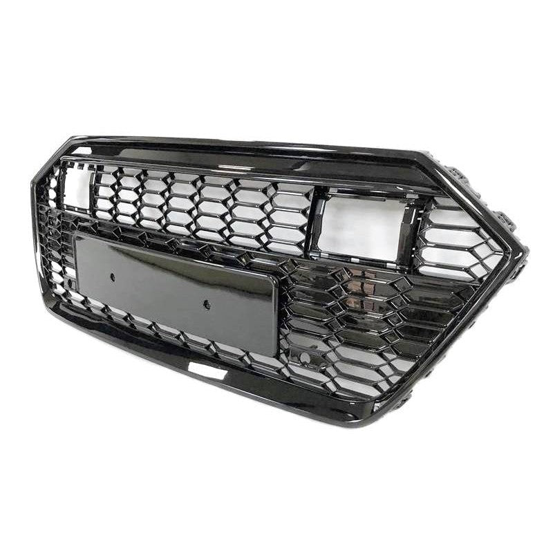 Calandre avant Audi A7 2020 Look RS7 ACC Full Black - KDMPARTS EUROPE TUNING STORE