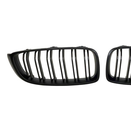 Calandre Avant BMW F32 / F33 / F36 Look M4 Noire mate - KDMPARTS EUROPE TUNING STORE