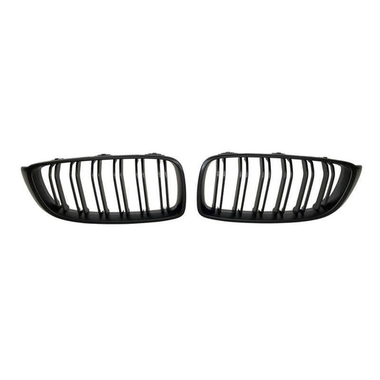 Calandre Avant BMW F32 / F33 / F36 Look M4 Noire mate - KDMPARTS EUROPE TUNING STORE