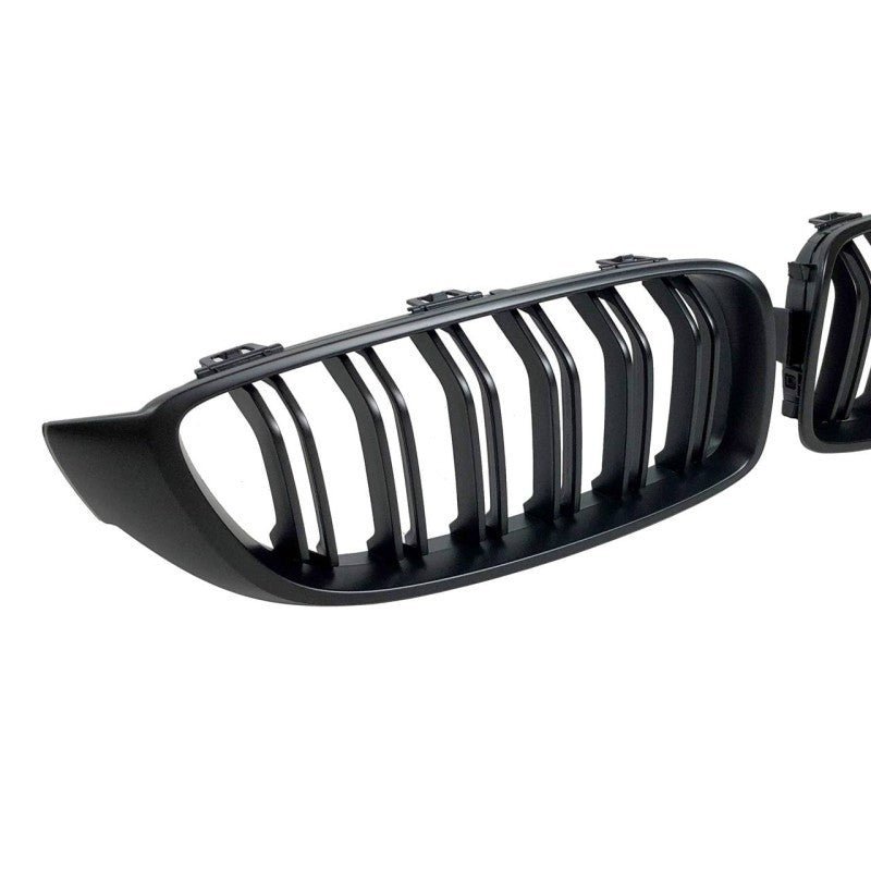 Calandre Avant BMW F32 / F33 / F36 Look M4 Noire mate - KDMPARTS EUROPE TUNING STORE