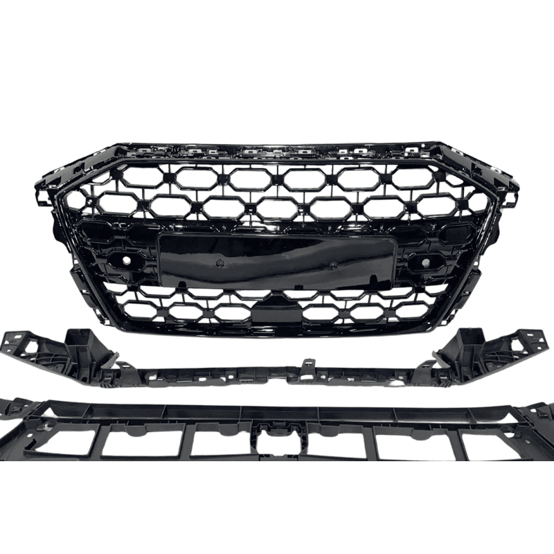 Calandre Avant pour Audi A3 2021+ Look RS3 Black - KDMPARTS EUROPE TUNING STORE
