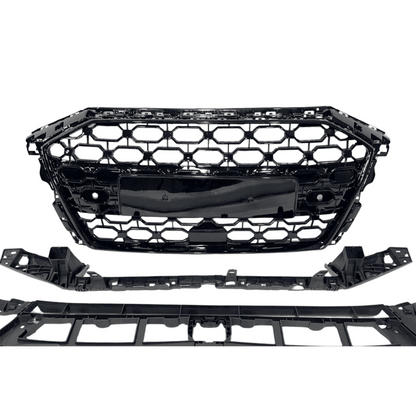 Calandre Avant pour Audi A3 2021+ Look RS3 Black - KDMPARTS EUROPE TUNING STORE