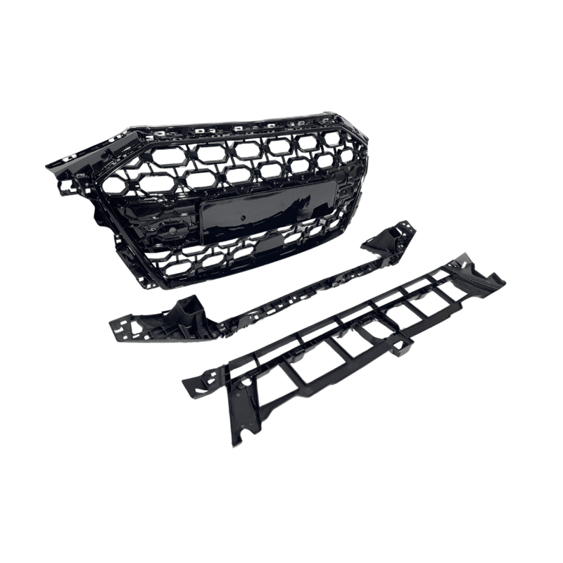 Calandre Avant pour Audi A3 2021+ Look RS3 Black - KDMPARTS EUROPE TUNING STORE
