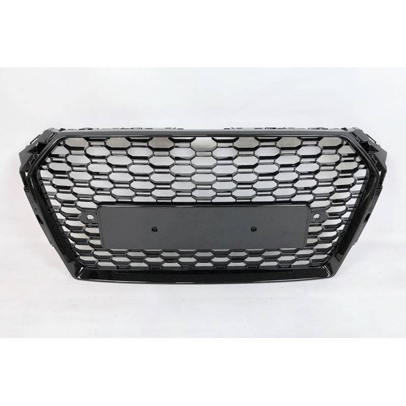 Calandre avant pour Audi A4 Look RS4 B9 2016 Noire - KDMPARTS EUROPE TUNING STORE