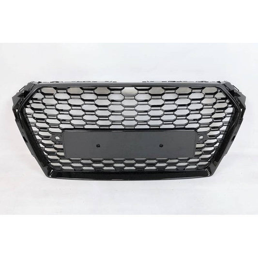 Calandre avant pour Audi A4 Look RS4 B9 2016 Noire - KDMPARTS EUROPE TUNING STORE
