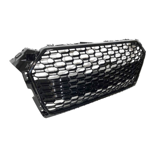 Calandre Avant pour Audi A5 18-20 Look RS5 Noire brillante Caméra - KDMPARTS EUROPE TUNING STORE