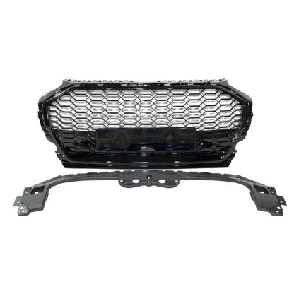 Calandre Avant pour Audi Q5 2021+ Look RSQ5 Full Black - KDMPARTS EUROPE TUNING STORE