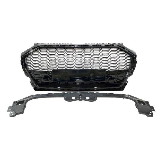 Calandre Avant pour Audi Q5 2021+ Look RSQ5 Full Black - KDMPARTS EUROPE TUNING STORE
