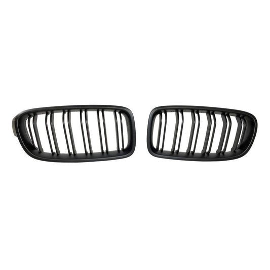Calandre Avant pour BMW F30 Look M4 Noire mate - KDMPARTS EUROPE TUNING STORE