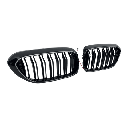 Calandre Avant pour BMW G30 / G31 LED Noire Brillante - KDMPARTS EUROPE TUNING STORE
