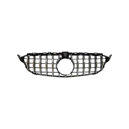 Calandre Avant pour Mercedes W205 2014-2018 Look GTR Caméra - KDMPARTS EUROPE TUNING STORE