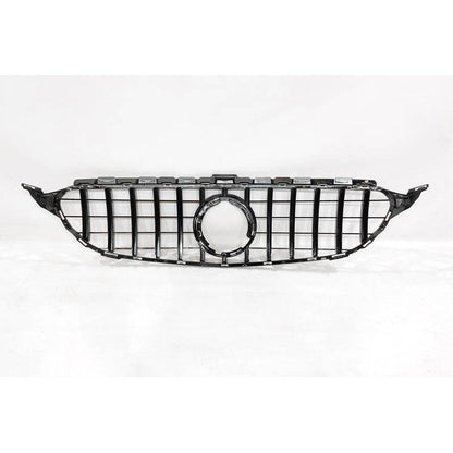Calandre Avant pour Mercedes W205 2019 Look GT Full Black - KDMPARTS EUROPE TUNING STORE