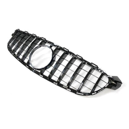 Calandre Avant pour Mercedes W205 C63 Look GT Noire brillante - KDMPARTS EUROPE TUNING STORE