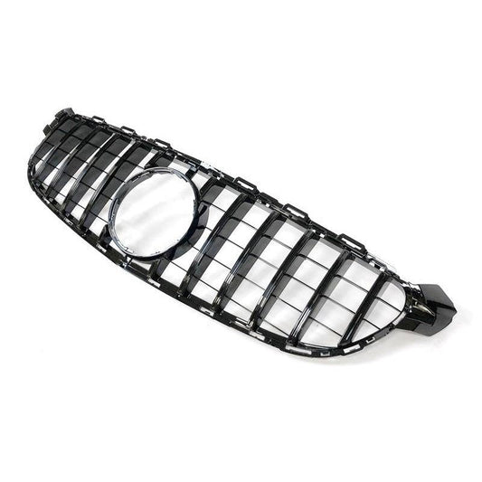 Calandre Avant pour Mercedes W205 C63 Look GT Noire brillante - KDMPARTS EUROPE TUNING STORE