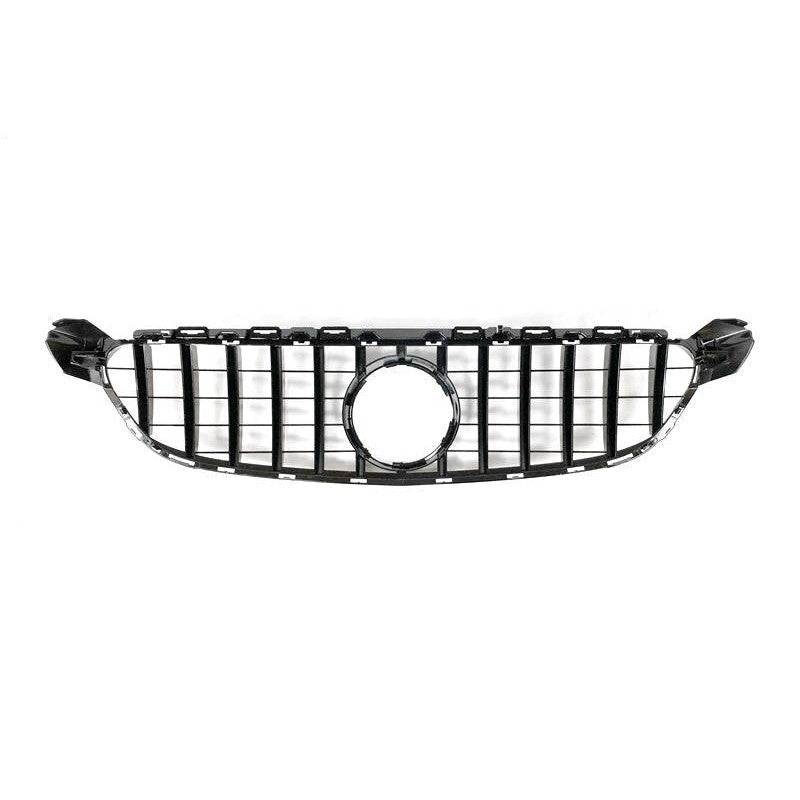 Calandre Avant pour Mercedes W205 C63 Look GT Noire brillante - KDMPARTS EUROPE TUNING STORE