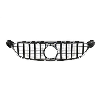 Calandre Avant pour Mercedes W205 C63 Look GT Noire brillante - KDMPARTS EUROPE TUNING STORE